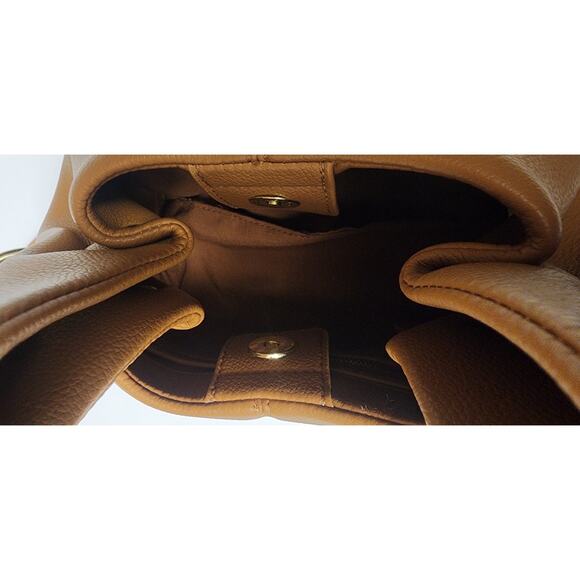 Casual Women's Satchel-Style Vegan Leather Handbag Clutch-Purse- Shoulder Bag - Picture 11 of 16